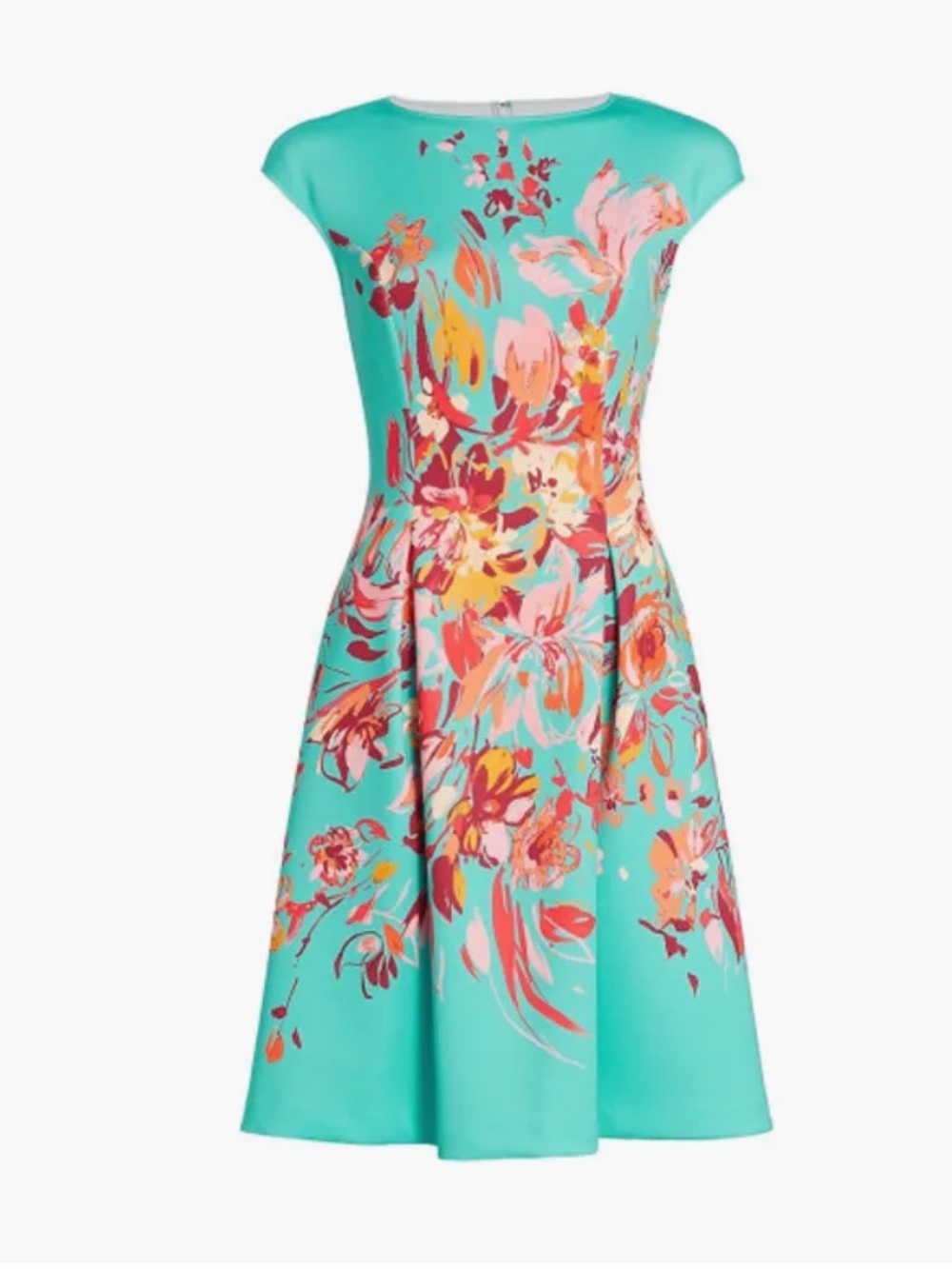 Teri Jon By Rickie Freeman floral dress